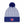 Load image into Gallery viewer, Chicago Cubs New Era White Pinstripe Bullseye Winter Knit Cap
