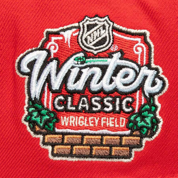Chicago Blackhawks Mitchell & Ness 2024 Winter Classic Core Snapback Adjustable Cap