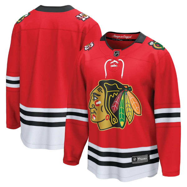 Chicago Blackhawks Fanatics 2025 Home Centennial Breakaway Jersey