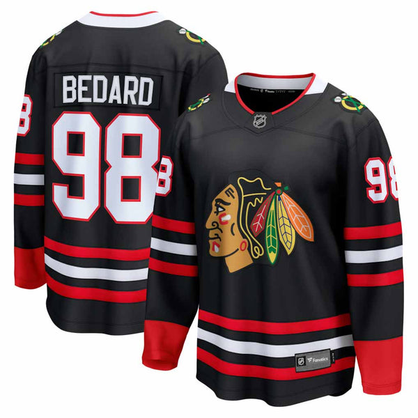 Chicago Blackhawks Connor Bedard Fanatics 2025 Alternate Breakaway Jersey