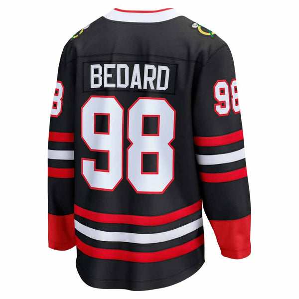 Chicago Blackhawks Connor Bedard Fanatics 2025 Alternate Breakaway Jersey