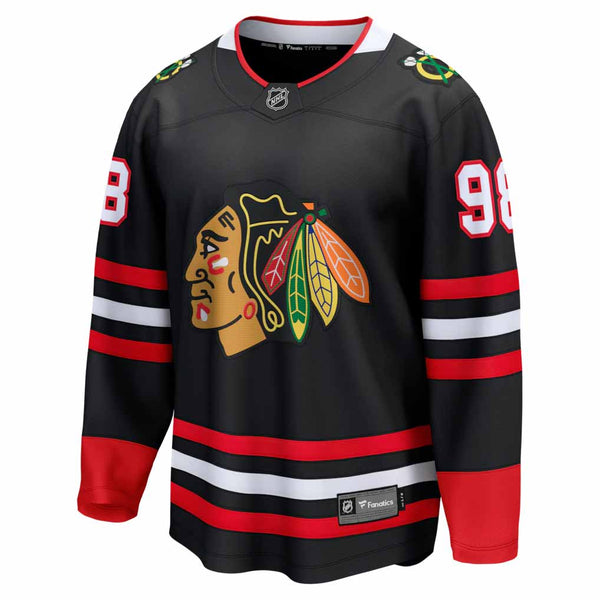 Chicago Blackhawks Connor Bedard Fanatics 2025 Alternate Breakaway Jersey