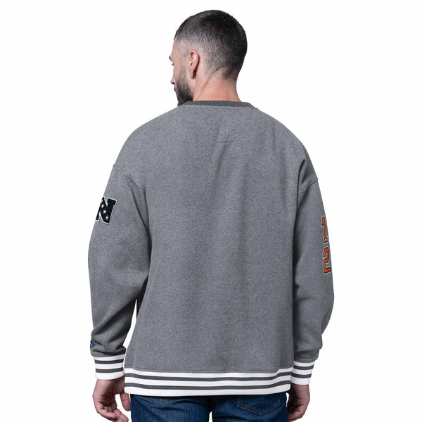 Chicago Bears Starter Huddle Crewneck Sweatshirt