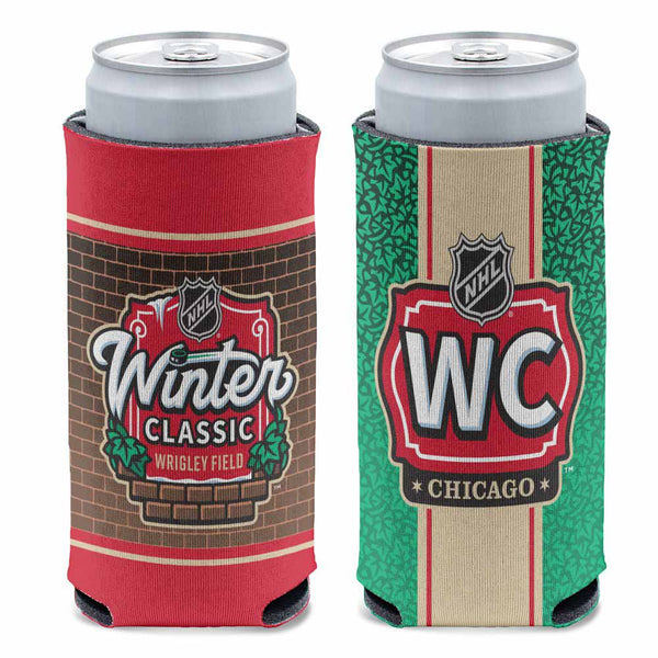2025 Wrigley Field Winter Classic 12oz Slim Can Cooler