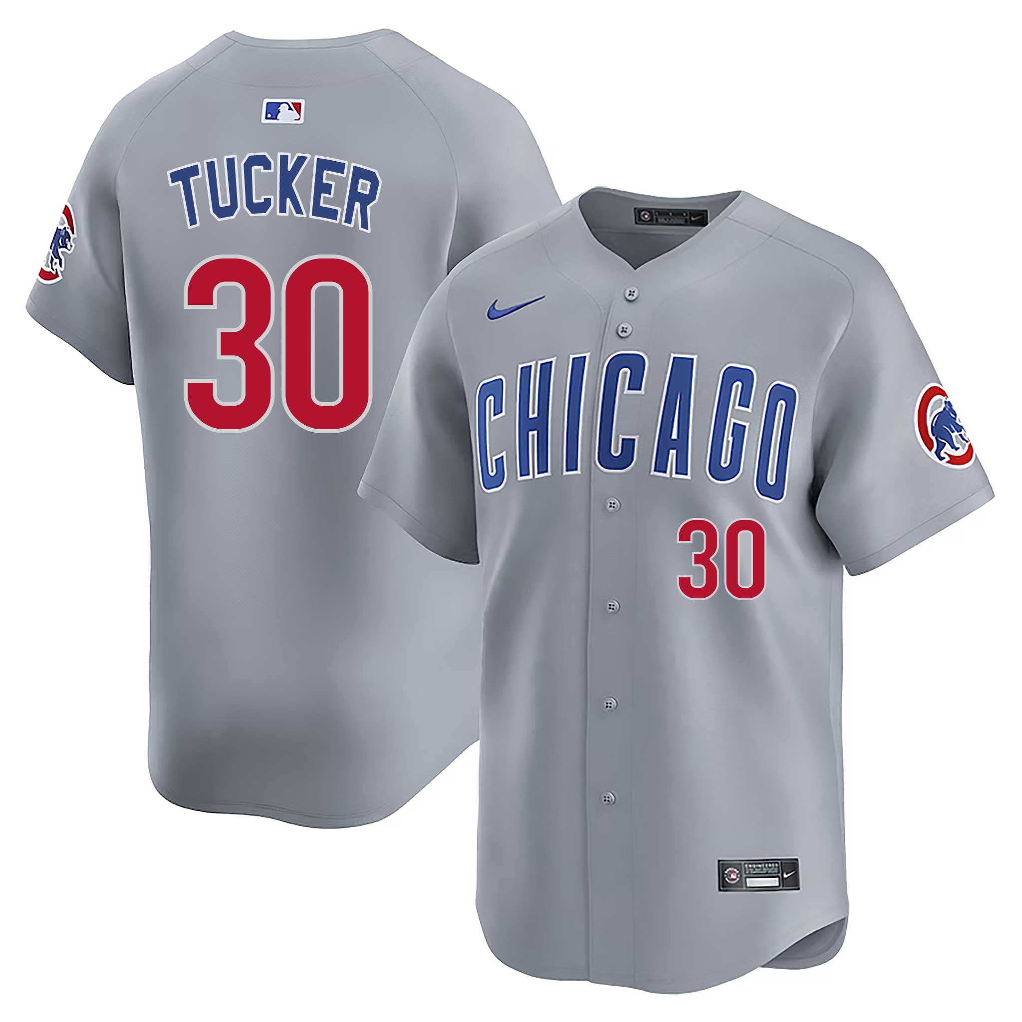シカゴカブス　Kyle Tucker カイルタッカー　ユニフォーム　NIKE Chicago Cubs Kyle Tucker Nike Road Vapor Limited Jersey