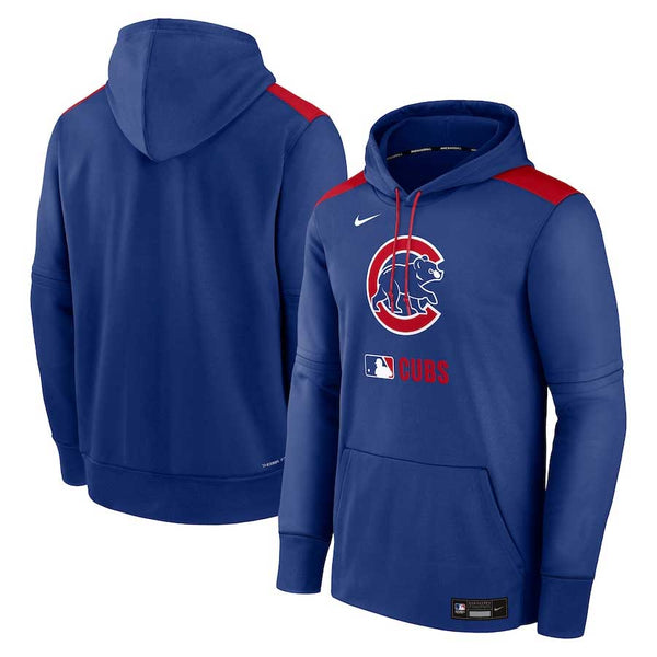 Chicago Cubs 2025 Nike Authentic Collection Royal Blue Hooded Sweatshirt