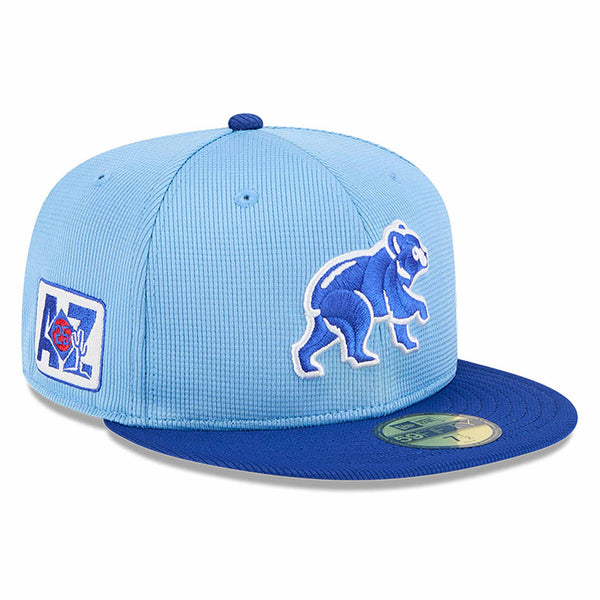NEW ERA Chicago Cubs キャップ 7 1/8 Chicago Cubs New Era 2025 Spring Training 59FIFTY with AZ Patch