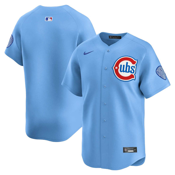 Chicago Cubs Blues Alternate 2 Nike Vapor Limited Jersey