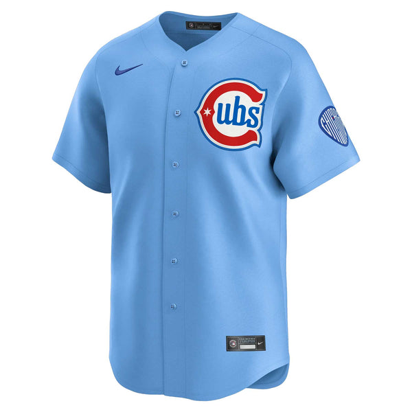 Chicago Cubs Blues Alternate 2 Nike Vapor Limited Jersey