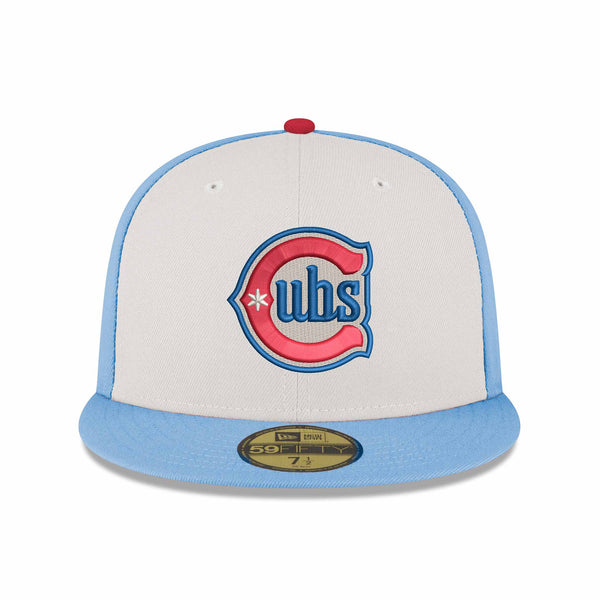 Chicago Cubs Blues Alternate 2 Chrome Sky Blue New Era 59FIFTY Fitted Cap