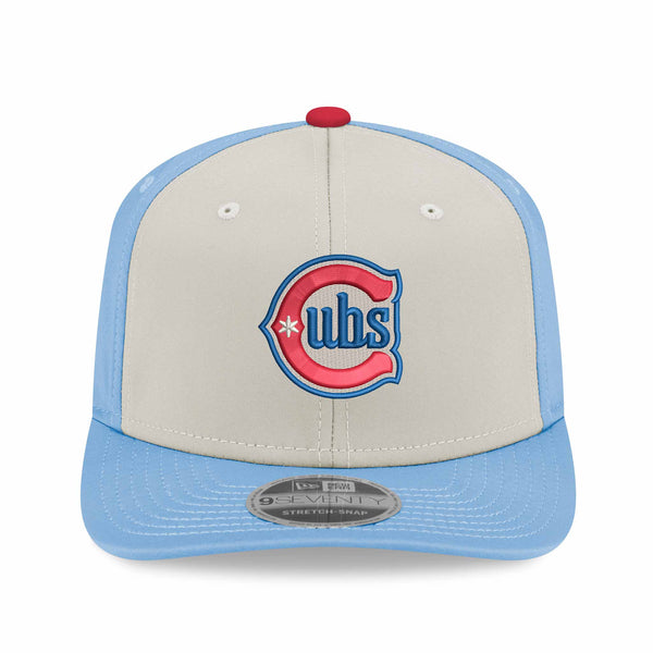 Chicago Cubs Blues Alternate 2 New Era Chrome Sky 9SEVENTY Adjustable Cap