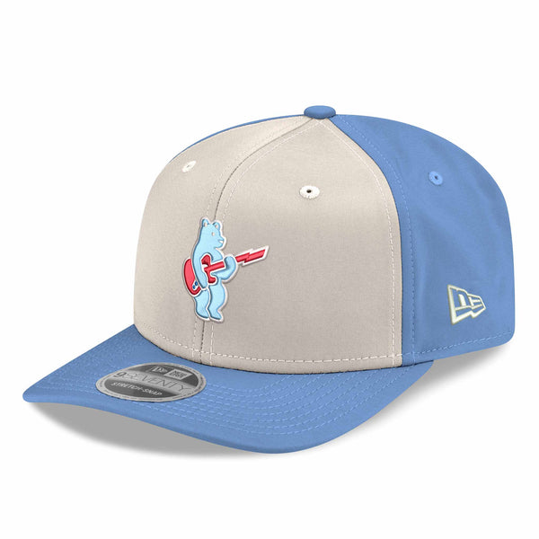 Chicago Cubs Rock Bear Alternate New Era Chrome Sky 9SEVENTY Adjustable Cap