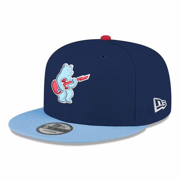 Chicago Cubs Rock Bear New Era Navy Sky 9FIFTY Adjustable Cap