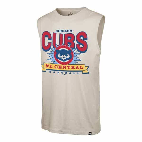Chicago Cubs 47 Brand Twelve Six Muscle Tank Top