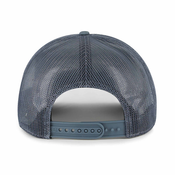 Chicago Cubs 47 Brand Foundation Script Rope Hitch Grey Snapback Adjustable Cap