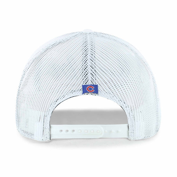 Chicago Cubs 47 Brand Garner Rope White Mesh Snapback Adjustable Cap