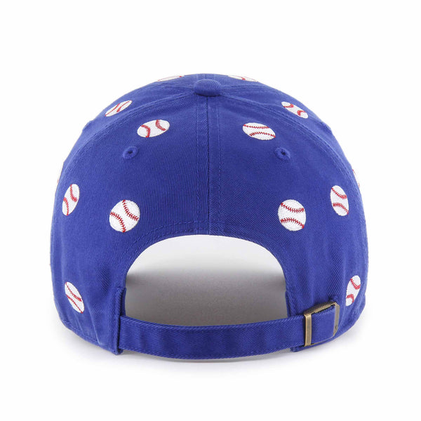 Chicago Cubs 47 Brand Ladies C with Baseballs Cleanup Adjustable Cap