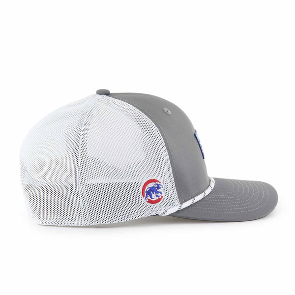 Chicago Cubs 47 Brand Dark Gray Vacation Trucker Adjustable Cap