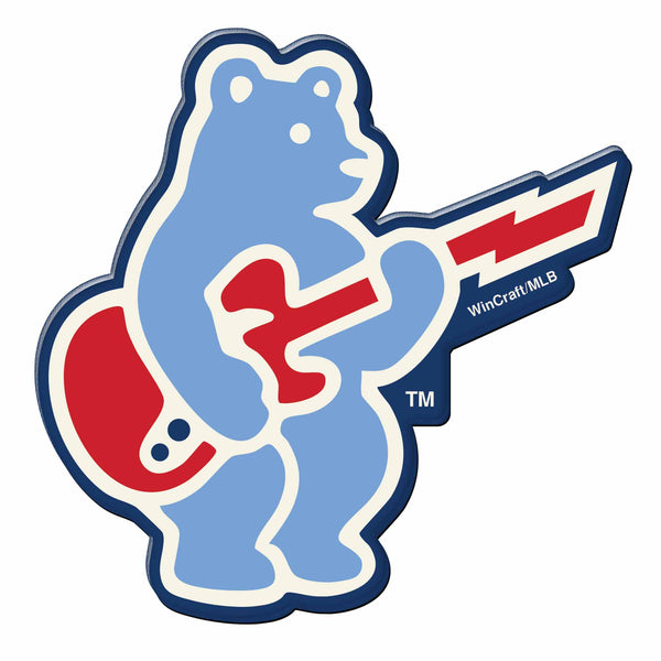 Chicago Cubs Alternate 2 Rock Bear Logo Acrylic Magnet
