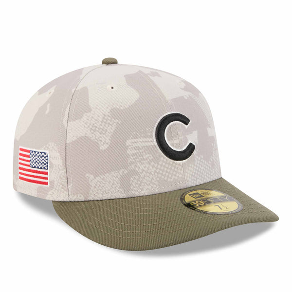 Chicago Cubs New Era 2025 Armed Forces Day 59FIFTY Fitted Cap