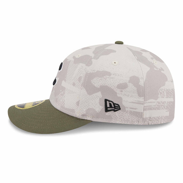Chicago Cubs New Era 2025 Armed Forces Day 59FIFTY Low Profile Fitted Cap