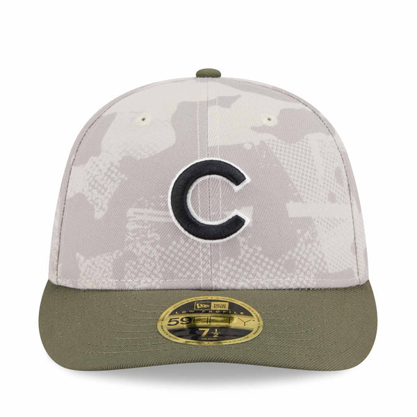 Chicago Cubs New Era 2025 Armed Forces Day 59FIFTY Low Profile Fitted Cap