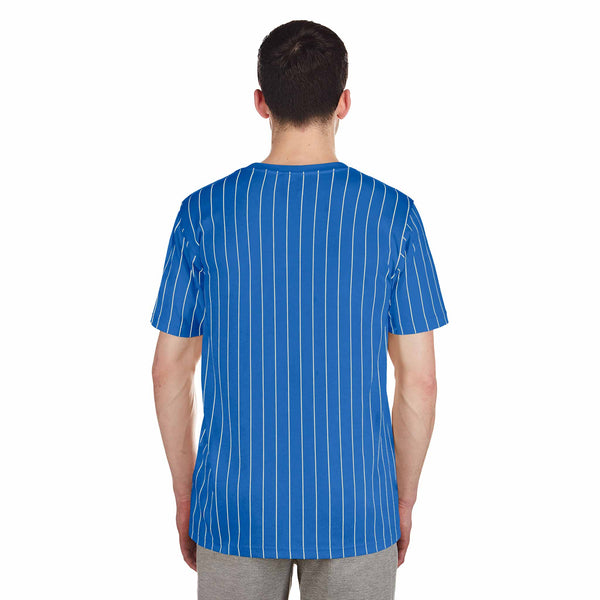 Chicago Cubs New Era Walking Bear Pinstripe T Shirt