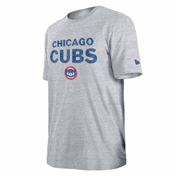 Chicago Cubs New Era 1984 Bear Bubble Grey T Shirt