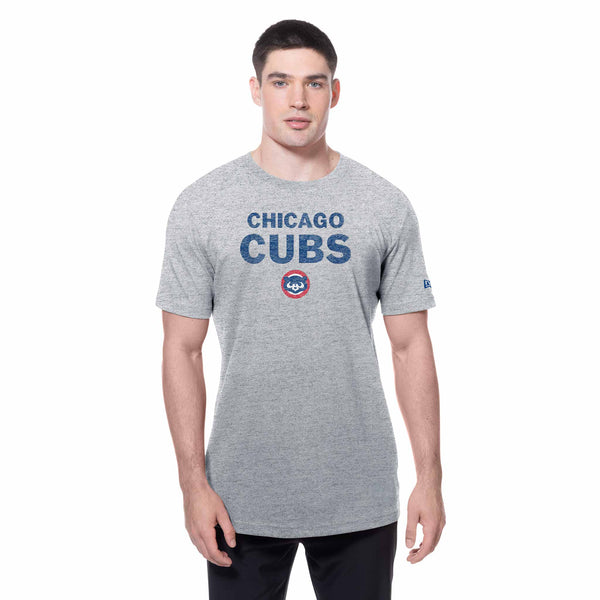 Chicago Cubs New Era 1984 Bear Bubble Grey T Shirt