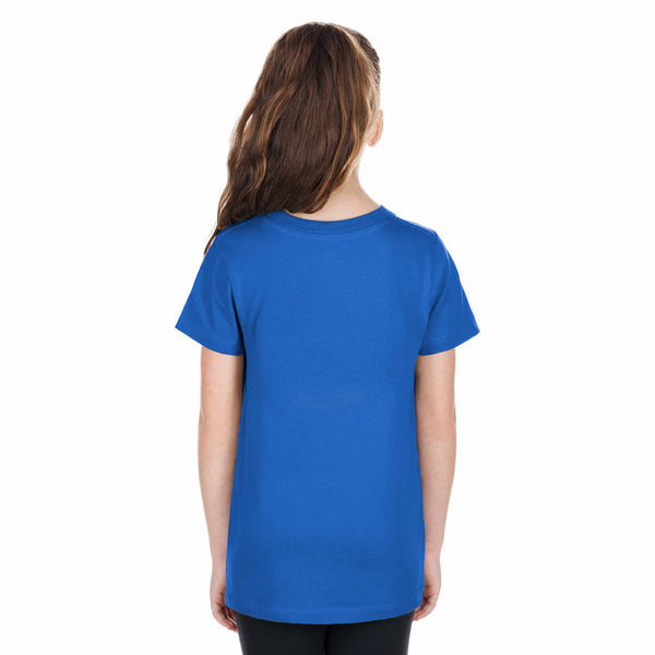 Chicago Cubs Youth Girls New Era I'm A Girl T Shirt