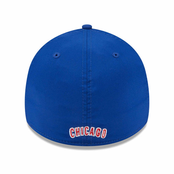 Chicago Cubs New Era 39THIRTY Walking Bear Royal Blue Stretch Fit Cap