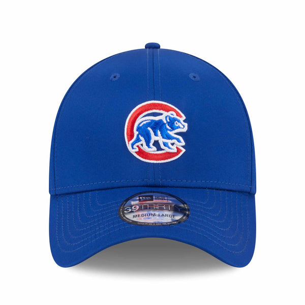 Chicago Cubs New Era 39THIRTY Walking Bear Royal Blue Stretch Fit Cap