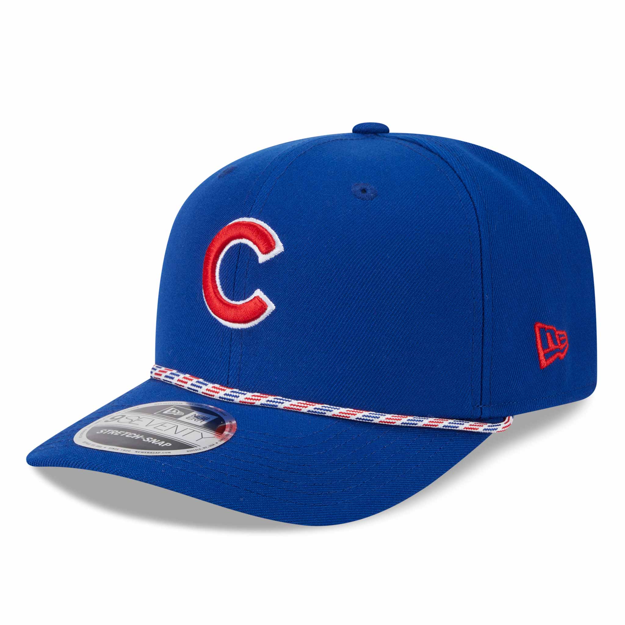 Chicago Cubs New Era Royal Blue C Multi Rope 9SEVENTY Stretch Snap
