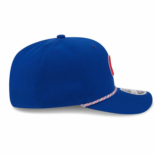 Chicago Cubs New Era Royal Blue C Multi Rope 9SEVENTY Stretch Snap Adjustable Cap