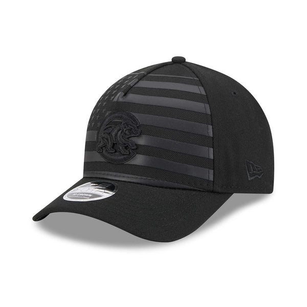 Chicago Cubs New Era Black Flag 9FORTY M-Crown Adjustable Cap