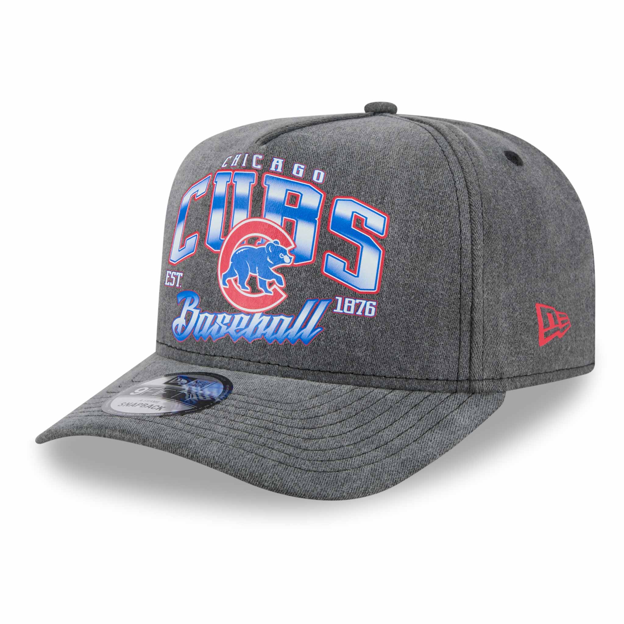Chicago Cubs New Era Washed Golfer Adjustable Cap