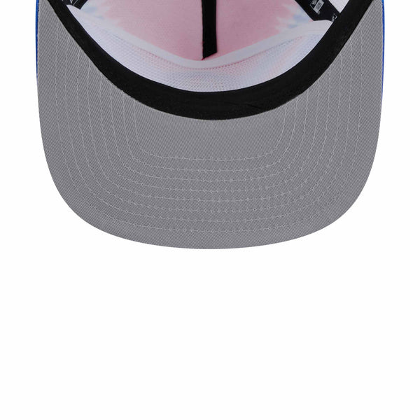 Chicago Cubs New Era Tie Dyed Golfer Adjustable Cap