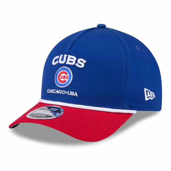 Chicago Cubs New Era Two Tone Rope 9FORTY M-Crown Adjustable Cap