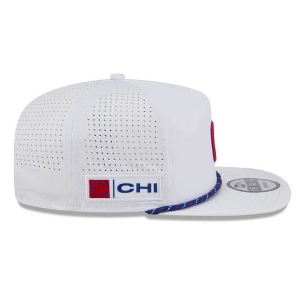 Chicago Cubs New Era Performance Golfer Adjustable Cap