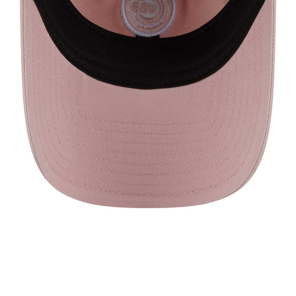 Chicago Cubs New Era Ladies 9TWENTY Preppy Team Pink Adjustable Cap