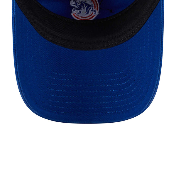 Chicago Cubs New Era Ladies 9TWENTY Preppy Team Royal Blue Adjustable Cap