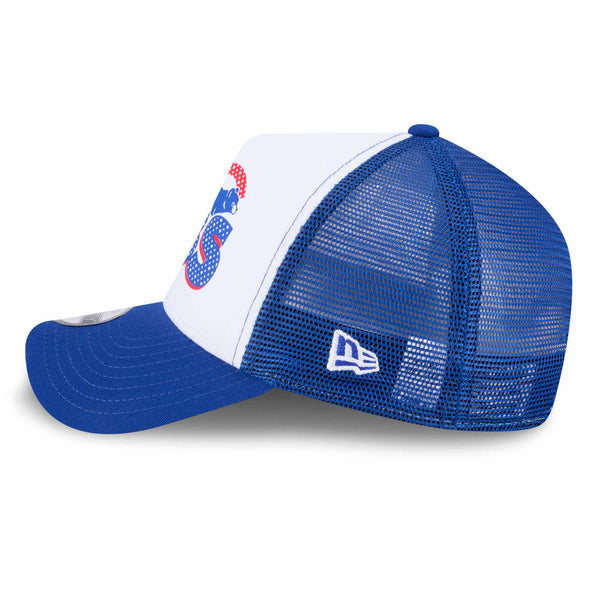 Chicago Cubs New Era Youth Girls 9FORTY A-Frame Adjustable Cap