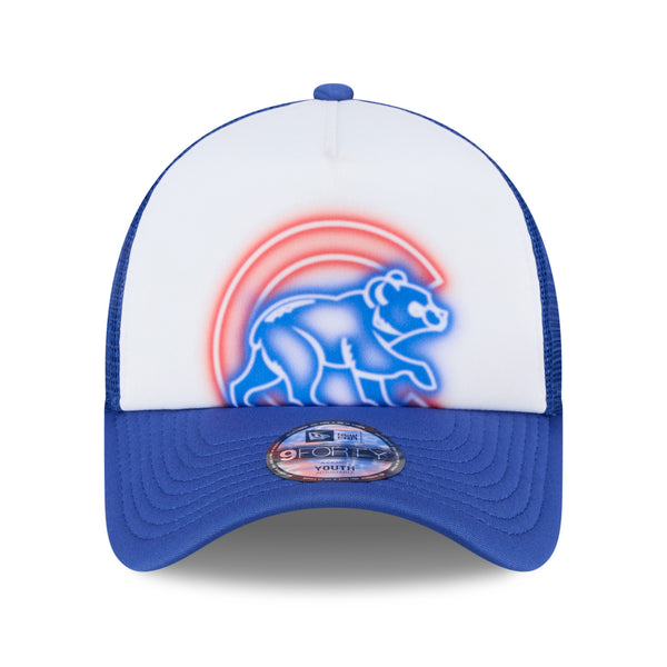 Chicago Cubs New Era Youth 9FORTY A-Frame Adjustable Cap
