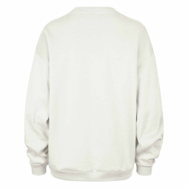 Chicago Bears 47 Brand Women's Sandstone Arch Cloud Oversized Crewneck Sweatshirt