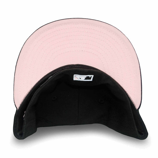 Chicago Cubs New Era Black Pink 1969 Bear and Patch Low Profile 59FIFTY Fitted Cap
