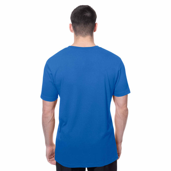 Chicago Cubs New Era Royal Blue Throwback Short Sleeve T Shirt