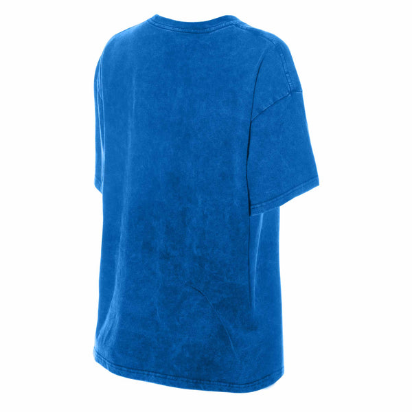 Chicago Cubs New Era Women's Royal Oversized Diamond T Shirt
