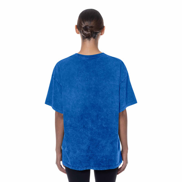 Chicago Cubs New Era Women's Royal Oversized Diamond T Shirt