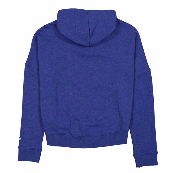 Chicago Cubs New Era Women's Royal Bullseye Baseball Hooded Sweatshirt