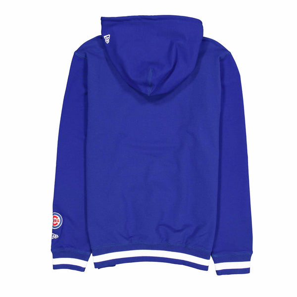 Chicago Cubs New Era Royal Block Stitched Hooded Sweatshirt